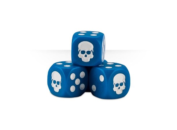 Dice Cube Blue - 20 st 20 tärningar till Warhammer 40K/Sigmar 